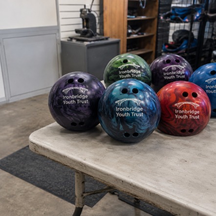 Custom printed bowling balls in bulk